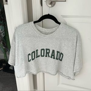 JOHN GALT COLORADO CROP TOP